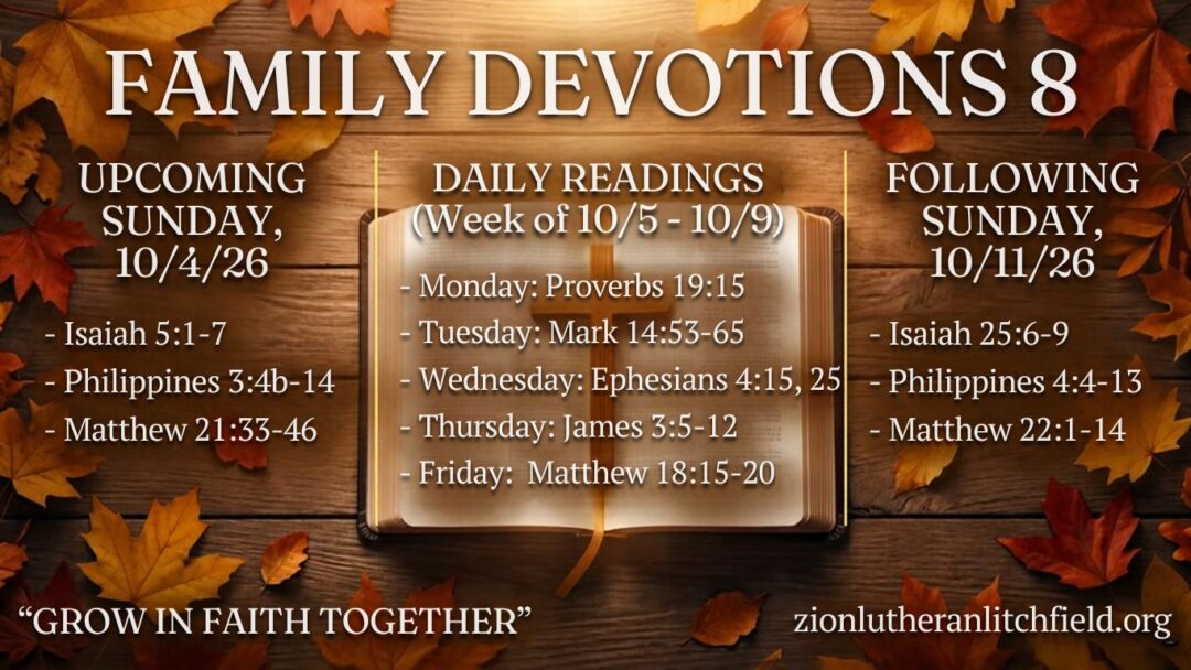 Daily Devotions 8